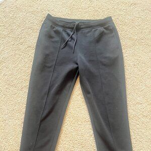UNIQLO Women's Black Elastic Waist Ponte  inside draw string Pants